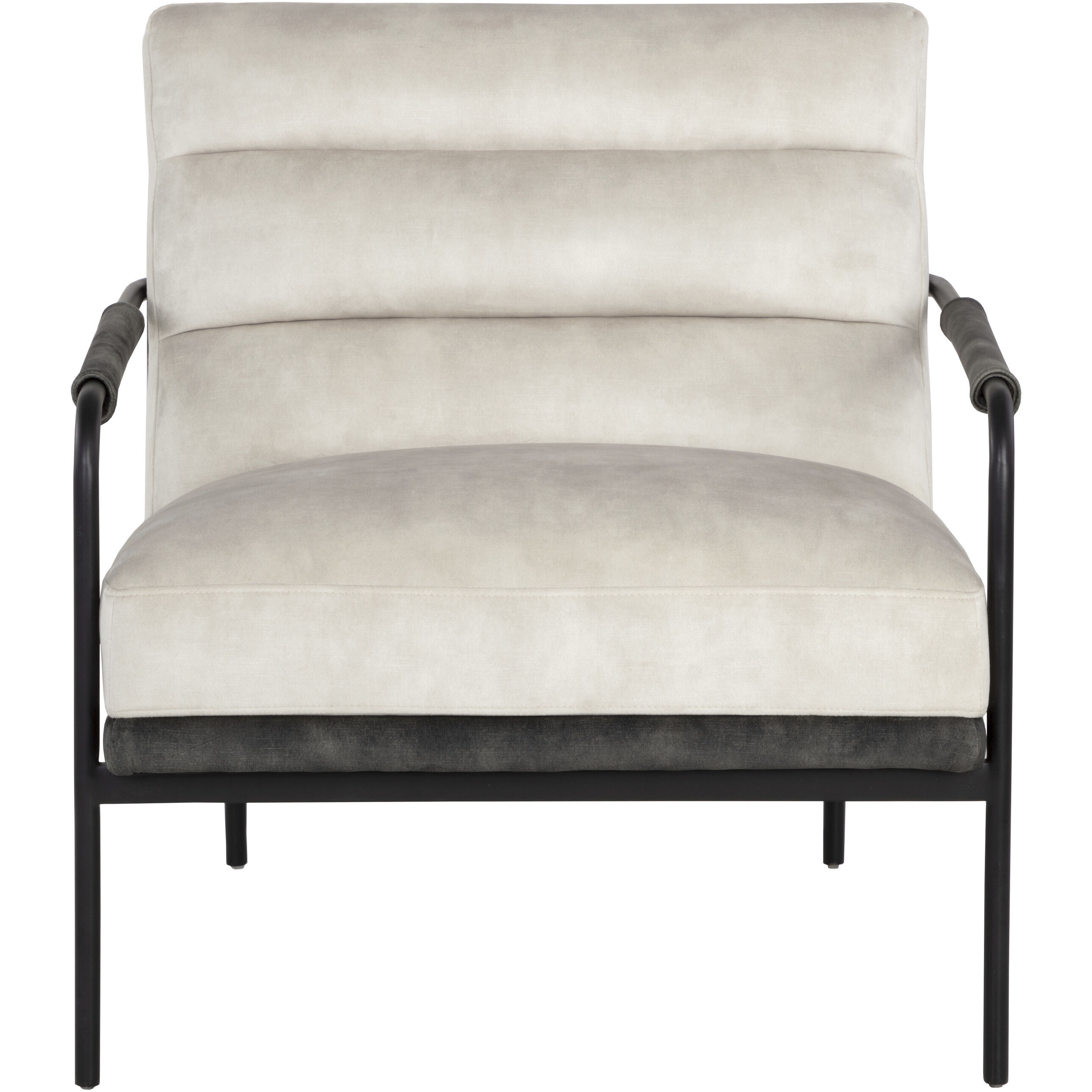Tristen Nono Cream / Nono Dark Green Lounge Chair